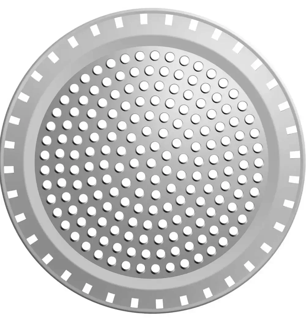 Aluvor Shower Drain Hair Catcher 4.9-Inch Stainless Steel and Silicone
